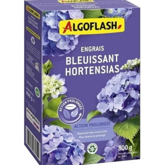 Blågødning til hortensia - ALGOFLASH NATURASOL NATURASOL - Forlænget virkning 800 g