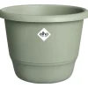 Blomkruka - ELHO - Amiga Round 40 - Grön - Ø 39 x H 29 cm - Utomhus - 100% återvunnet
