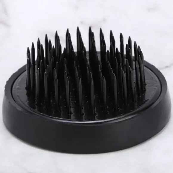 Blomsterarrangeringsværktøj Sort Rund Ikebana Kenzan Plumbum Nåle Blomsternålholder (46 mm)