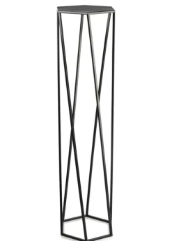 Blomsterstander til planter sort 100 cm