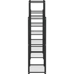 Blomsterstativ 85x25x100 cm jern sort - Blomsterstativ - Blomsterstativer - Home & Living