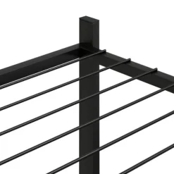 Blomsterstativ 85x25x100 cm jern sort - Blomsterstativ - Blomsterstativer - Home & Living