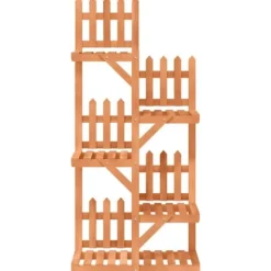 Blomsterstativ 60x25x130 cm massivt fyrretræ - Blomsterstativ - Blomsterstativer - Home & Living