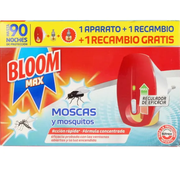 BLOOM MAX FLIES MOSQUITOES electric apt. + 2 recharges