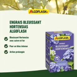 Blue Hydensias Gödselmedel - Algoflash Naturasol Naturasol - Utökad åtgärd 800g