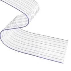 Bændelgardin 200 mm x 1,6 mm PVC - Transparent 50 m | Størrelse: 50 m | Farve: Transparent