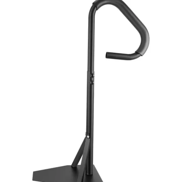 Boblebadshåndliste, 360° drejeligt spa-sidegelænder, justerbart fra 35"-57", rustfrit aluminium, 600 LBS kapacitet til inden- og udendørs brug.