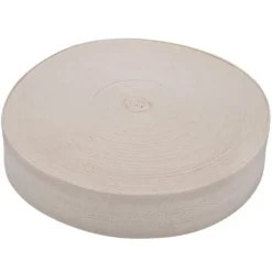 bomuldstræbåndsbånd til binding, podning, bonsai-haveredskab (4 cm, hvid)