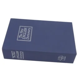 Book Shape Secret Dictionary Mønt Spargris med kodelås - Børnefødselsdagsgave til sikker pengebesparelse