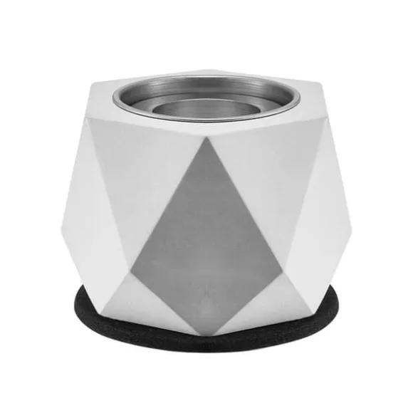 Bordplade Fire Pit Bowl, Betonpejs til Indendørs og Udendørs Brug, Holdbar, Moderne Design, Perfekt til Patio
