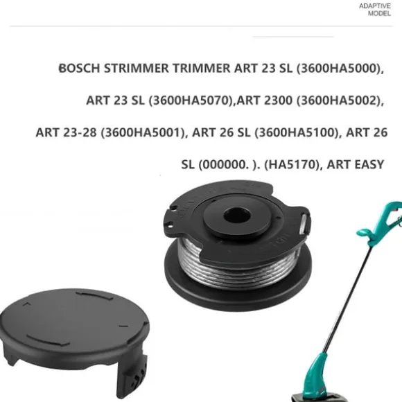 Bosch Easy GrassCut 18-230 erstatningsspolesnor og dækselsæt