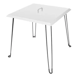 Brandbeskyttelse, Foldbart Design, Rustfrit Stål Konstruktion,Sølv