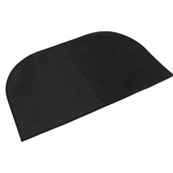 Brandsikkert halvrundt glasfibertæppe - Dobbeltlag - Skridsikkert - Gulvbeskyttelse - 19,7" x 39,4"
