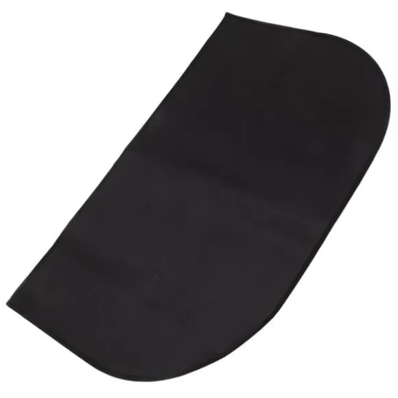 Brandsikkert halvrundt glasfibertæppe - Dobbeltlag - Skridsikkert - Gulvbeskyttelse - 19,7" x 39,4"