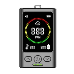 Bærbar kuliltealarm med elektrokemisk sensor til hjemmet, køkkenet og kontoret