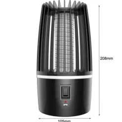 Bærbar myggelampe med UV-A-LED 60m2