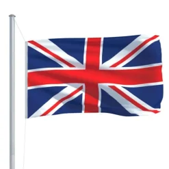 Britisk flag i polyester - Holdbart og farverigt | Størrelse: 90x150 cm