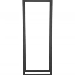 Brændekurve - Living brændestativ 50x28x132 cm stål matsort