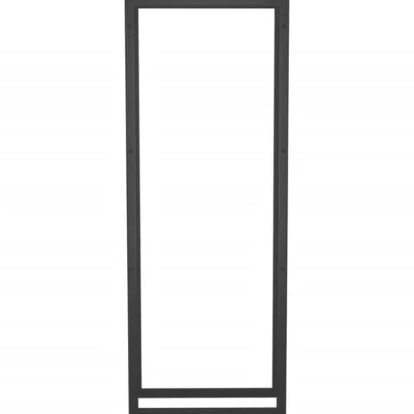 Brændekurve - Living brændestativ 50x28x132 cm stål matsort