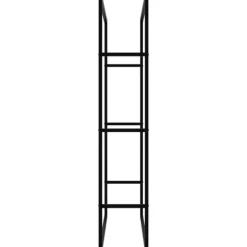 Brændereol Tuby, til indendørs og udendørs brug, 100,5x25x150cm - sort
