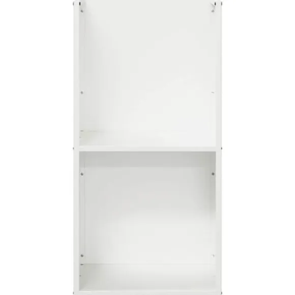Brændestativ i koldvalset stål - Stabil brændeholder | Størrelse: 40x30x80 cm | Farve: Hvid