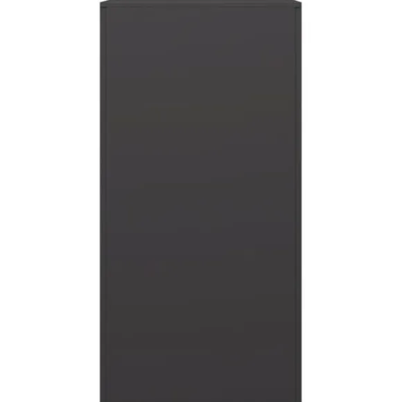 Brændestativ i stål - Pæn opbevaring af brænde | Størrelse: 60x40x80 cm | Farve: Sort