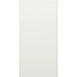 Brændestativ i stål - Slidstærkt og vejrbestandigt | Størrelse: 60x40x80 cm | Farve: Hvid