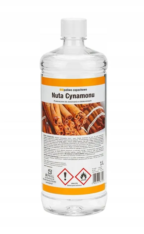 Brændstof til biopejse BIOfuel GMT Bioethanol Cinnamon Note 1L