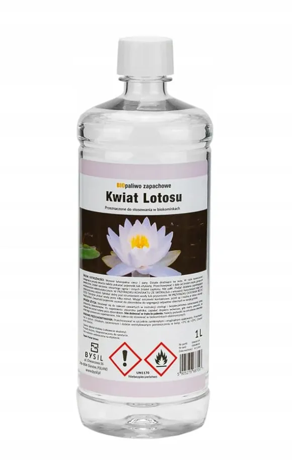 Brændstof til biopejse BIOfuel GMT Bioethanol Lotusblomst 1L