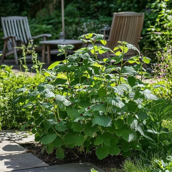 Brombær - Sæt med 2 - Rubus fruticosus 'Thornfree' - Højde 50-60cm - ⌀15cm