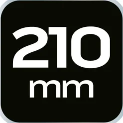 Bypass beskæresaks 210 mm, rækkevidde op til 20 mm, materiale: PP, TPR gummibelagt håndtag