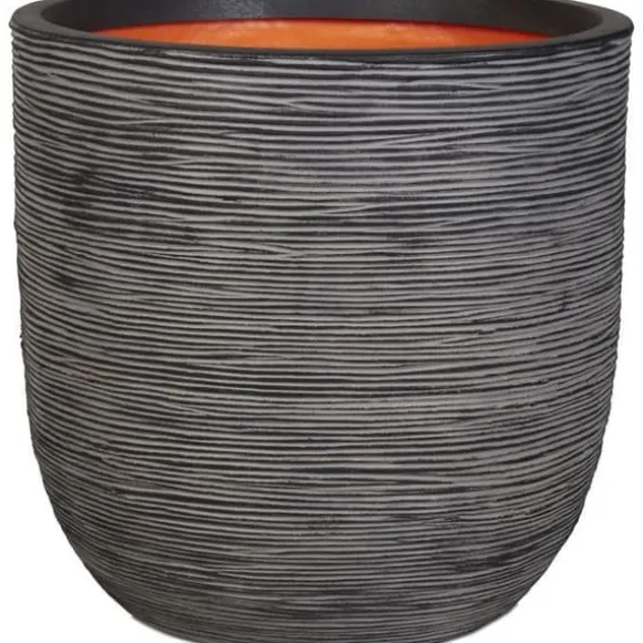 CAPI Nature Planter Rib 54x52 cm antracit KOFZ935 424244