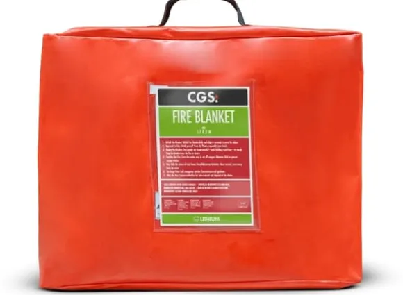 CGS Brandtæppe - Specialtæppe mod lithiumbrande