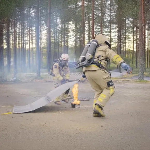 CGS Brandtæppe - Specialtæppe mod lithiumbrande