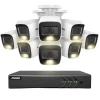 8CH DVR CCTV Sikkerhedssystem, 5MP Ultra HD Opløsning, Infrarød Nattesyn,4T, 3K CMOS Kamera-a