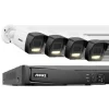 8CH NVR Sikkerhedssystem, 8MP Høj Opløsning, Fjernadgangsfunktionalitet,2T, 8CH NVR 4PCS Kamera