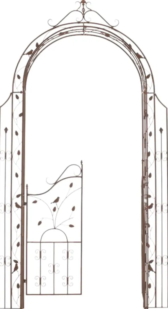 Classic Garden Arch - Rose Arch - Stål robust, perfekt som klatrehjælp