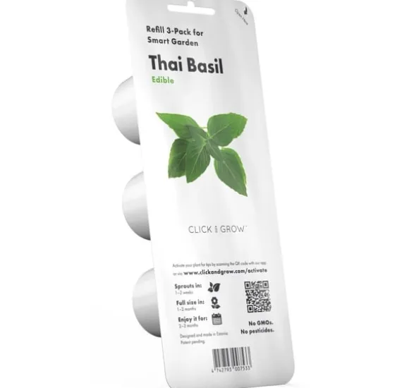 Click & Grow Smart Garden refill Thai Basilikum 3 stk
