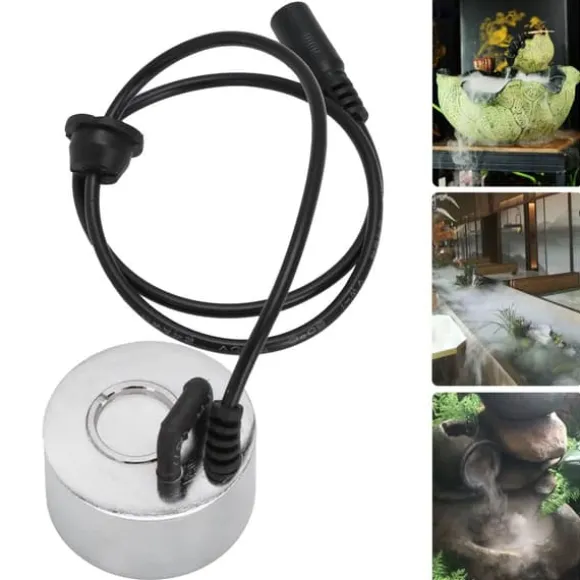 60cm Mini Mist Maker uden Lys til Vandfontæne Dam Fisketank Skaber Atmosfære 24V