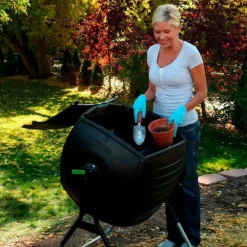 Color Baby Kapacitet Til Komposteringsterning 189l 75x81x113 Cm Sort