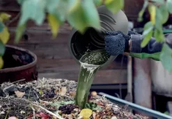 COMBIOLIQ 55L havegødningstank med hane, sort