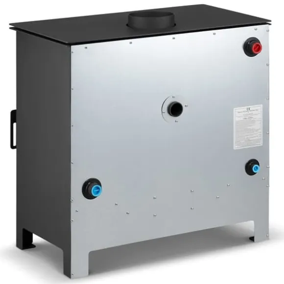 CV Brændeovn - stål - fritstående - 26kw
