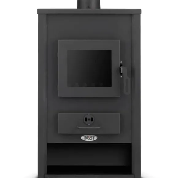 CV Brændeovn - stål - fritstående - 15kw