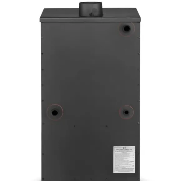 CV brændeovn med vandkappe - 15kW - antracit