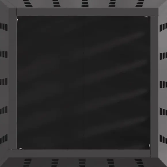 Cylindrisk bålsted i stål - Udendørs ildgryde | Farve: Sort | Størrelse: 50x50x70 cm