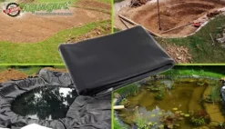 Dam liner PVC 1 m x 6 m 1,0 mm Sort Have dam liner