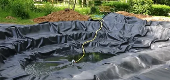 Dam liner PVC 10 m x 2 m 1,0 mm Sort Have dam liner