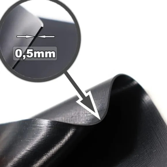 Dam liner PVC 6 m x 2 m 0,5 mm Sort Have dam liner