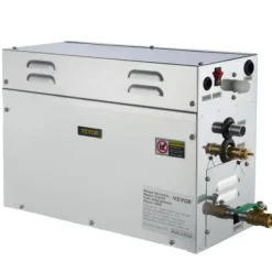 Dampgenerator, 44,5x18,2x31,3 cm, rustfrit stål