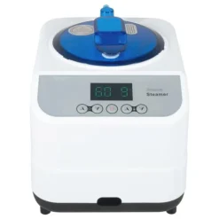 Dampsauna til Hjemmet - Bærbart Femkantet Telt Sæt - 1350 W Dampgenerator - Sammenklappelig Stol - Digital Styring - 9 Varmeniveauer